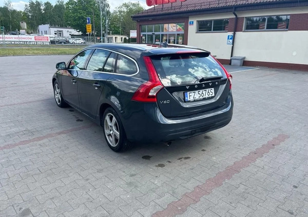 Volvo V60 cena 38000 przebieg: 260000, rok produkcji 2012 z Góra małe 121